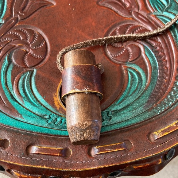 Faux Leather Embossed Shoulder Bag - Picture 3 of 14